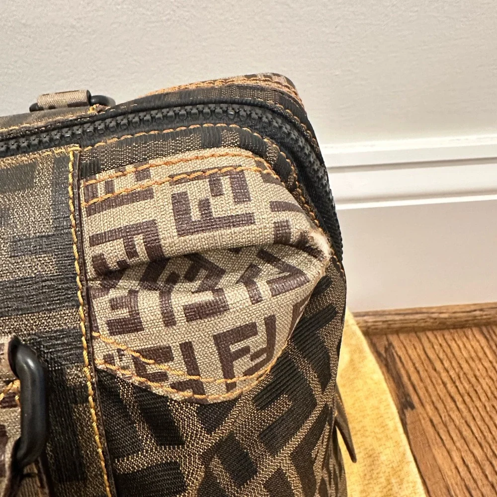 Fendi Black and Brown Satchel - Picture 16 of 16